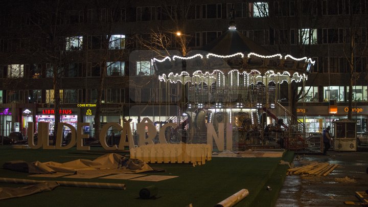 Feerie şi atmosferă de sărbătoare! Primul târg de Crăciun în stil european organizat la Chişinău va fi deschis astăzi (IMAGINI DE POVESTE)