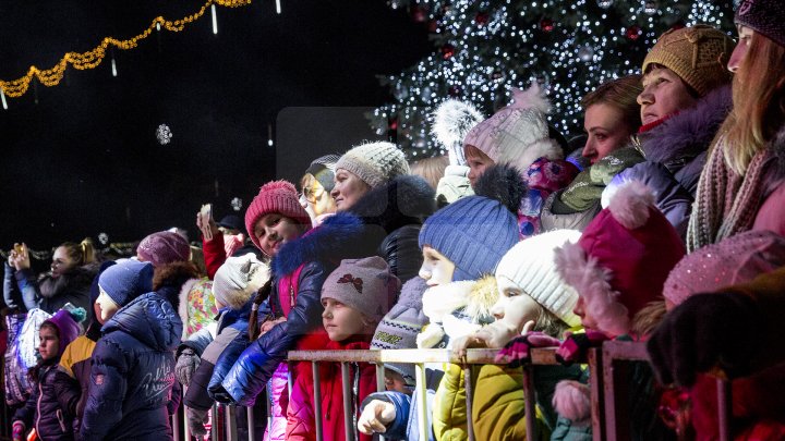 CAPITALA, GATA DE SĂRBĂTOARE. Luminițele din PMAN au fost aprinse