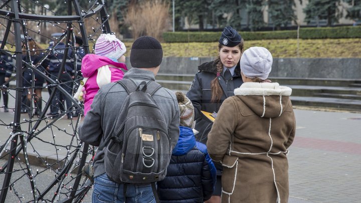 "Vacanța de iarnă, în siguranță". Recomandările poliţiştilor