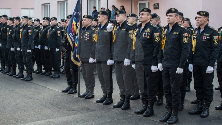 Brigada de poliţie cu destinaţie specială "Fulger" a marcat 26 de ani de la fondare (FOTOREPORT)