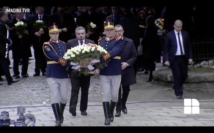 Andrian Candu și Delegația Republicii Moldova, la funeraliile Regelui Mihai I (FOTO/VIDEO)