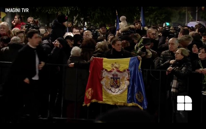 Funeraliile Regelui Mihai I. Sicriul a fost depus la București, la Palatul Regal (VIDEO)