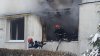 Incendiu  puternic în România. Cinci persoane au fost intoxicate cu fum, iar peste 30 de oameni, printre care şi patru copii, au fost evacuaţi