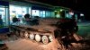  (FOTO) Un rus a distrus un magazin cu tancul. MOTIVUL E NĂUCITOR