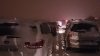 O ninsoare puternică a blocat kilometri întregi de autostradă în Spania (VIDEO)