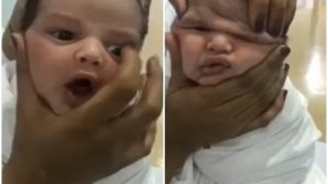 REVOLTĂTOR! O asistentă s-a filmat în timp ce schimonosea fața unui bebeluș bolnav (VIDEO)