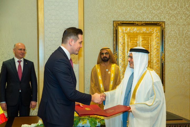 Republica Moldova și Emiratele Arabe Unite au semnat două tratate bilaterale