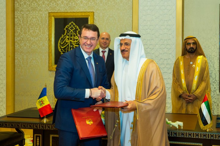 Republica Moldova și Emiratele Arabe Unite au semnat două tratate bilaterale