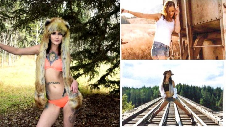 O conductoare de tren a fost dată afară pentru poze sexy (FOTO)