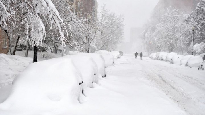 Vreme ca la Polul Nord în SUA. Din cauza vântului, temperatura se resimţea ca MINUS 70 de grade