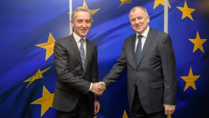 Vicepremierul Iurie Leancă a avut o întrevedere cu Comisarul European Vytenis Andriukaitis