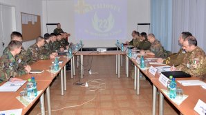 Ataşaţii Apărării în vizită de documentare la pacificatorii Armatei Naţionale