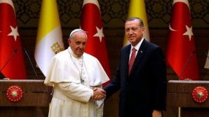Preşedintele turc, Recep Erdogan s-a întâlnit cu Papa Francisc la Vatican. Tema discuţiilor 