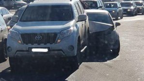 Accident în Capitală. O mașină, grav avariată (FOTO)