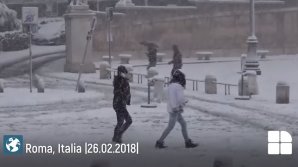 PUBLIKA WORLD: Alertă de vreme rea în toată Italia, la Roma școli închise (VIDEO)