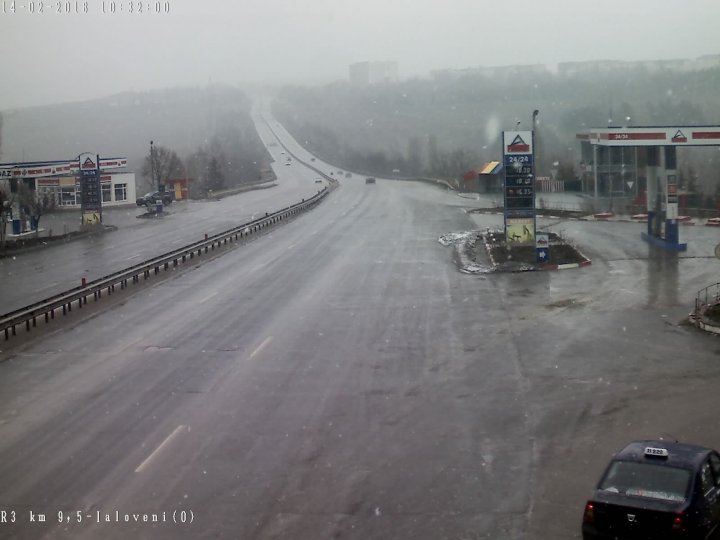 COD GALBEN DE NINSORI. Cum se circulă la această oră pe drumurile din țară (FOTO)