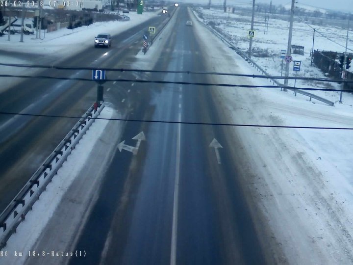 IGSU: Circulaţia pe drumurile din ţară se desfăşoară fără dificultate (FOTO)