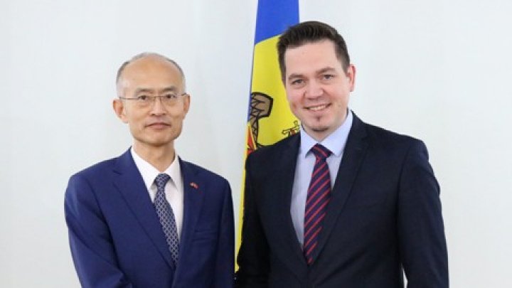 Întrevederea Ministrului Ulianovschi cu Ambasadorul Republicii Populare Chineze, Zhang Yinghong