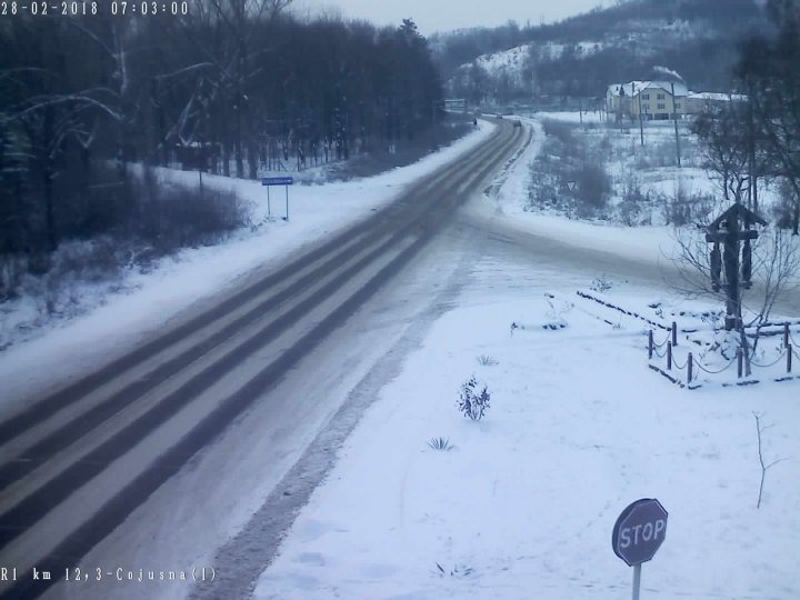 IGSU: Circulaţia pe drumurile din ţară se desfăşoară fără dificultate (FOTO)