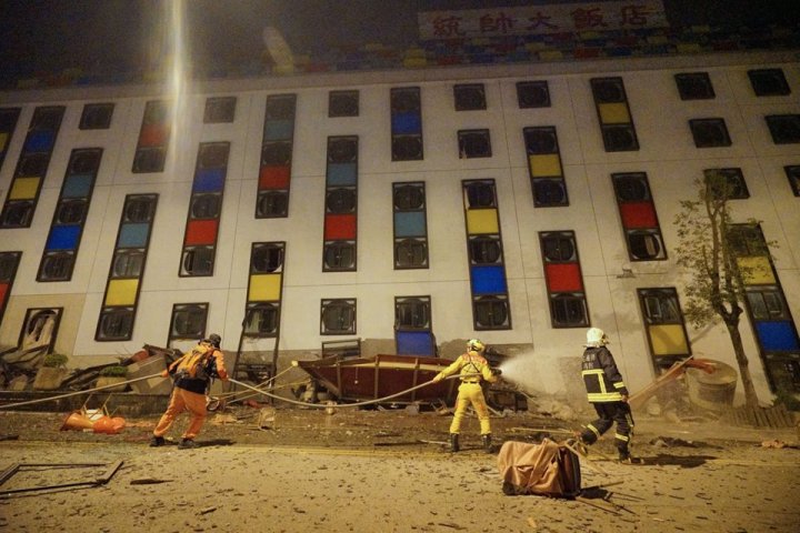 Salvatorii din Taiwan îşi continue căutările. Cum arată insula după cutremurul devastator (VIDEO)