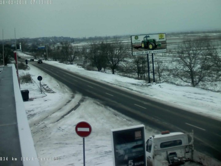 IGSU: Circulaţia pe drumurile din ţară se desfăşoară fără dificultate (FOTO)