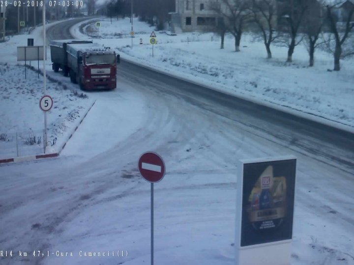 IGSU: Circulaţia pe drumurile din ţară se desfăşoară fără dificultate (FOTO)