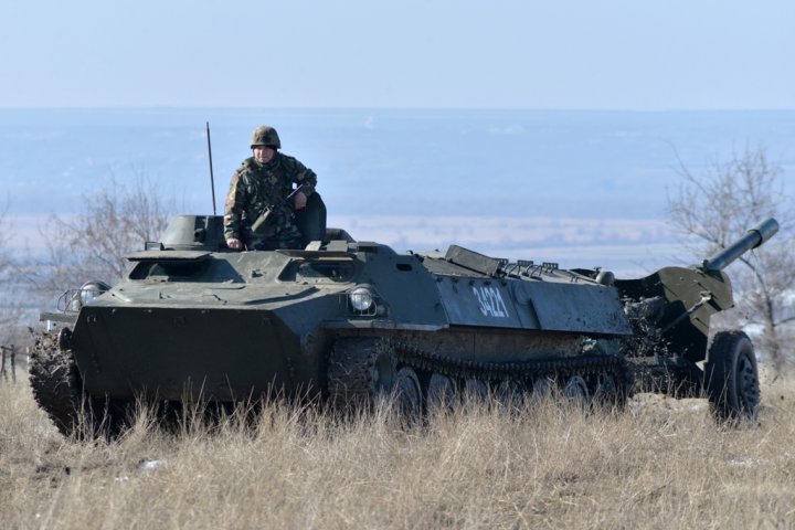 Exerciții militare și trageri de luptă în garnizoana Cahul (GALERIE FOTO)