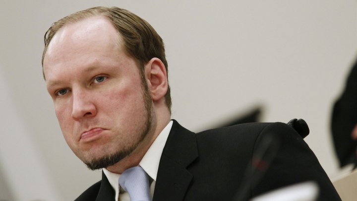 Extremistul Anders Behring Breivik regretă că a ucis 77 de persoane