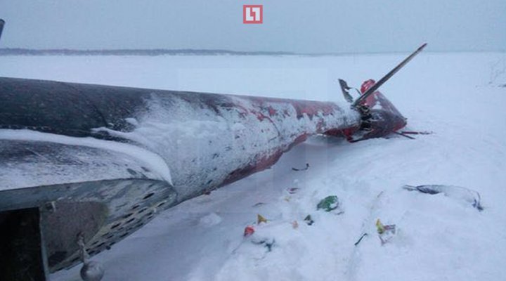 Un nou accident aviatic în Rusia. Un elicopter de tip MI-8, cu şase oameni la bord, a luat foc (FOTO)