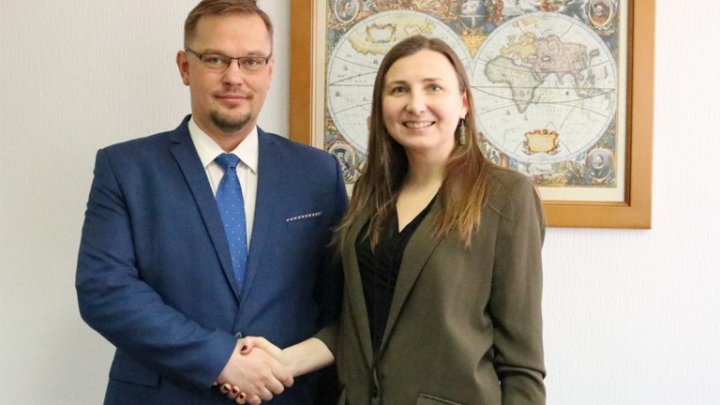 Secretarului de Stat Daniela Morari a avut o întrevedere cu Ambasadorul Republicii Polonia, Bartłomiej Zdaniuk