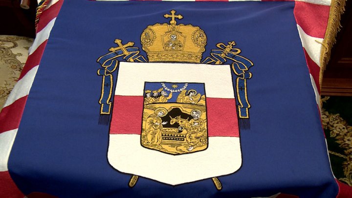 Steagul şi stema Mitropoliei Moldovei, aprobate de Comisia de Heraldică