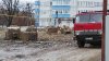 Administratorul unui şantier din sectorul Râşcani, amendat pentru noroi (FOTO)