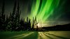Un pilot a surprins aurora boreală la o viteză de aproximativ 800 km/h