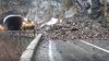 O stâncă uriaşă s-a prăbuşit pe şoseaua alpină Transfăgărăşan (VIDEO)