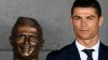 Bustul lui Ronaldo, refăcut! Emanuel Santos a realizat o versiune nouă de îmbunătăţire a operei 