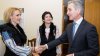 Vicepremierul Iurie Leancă a avut o întrevedere cu primarul municipiului București, Gabriela Firea