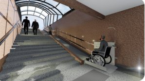 Pasajul subteran de la Mall va fi reabilitat. Cum va arăta după renovare (FOTO)