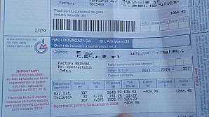Moldovenii plătesc mai puţin pentru gaz. Primele facturi modificate au ajuns la consumatori: E o reducere considerabilă