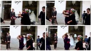 VIDEO ŞOCANT! O femeie a aruncat cu propriul copil după un bărbat