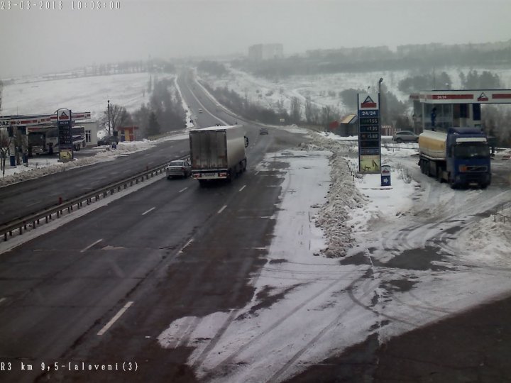 COD GALBEN DE VREME REA ÎN MOLDOVA! Zăpadă abundentă în sudul țării. Cum se circulă pe drumurile din țară (FOTO) 