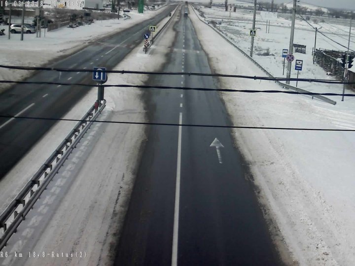 COD GALBEN DE VREME REA ÎN MOLDOVA! Cum se circulă pe drumurile din țară (GALERIE FOTO)