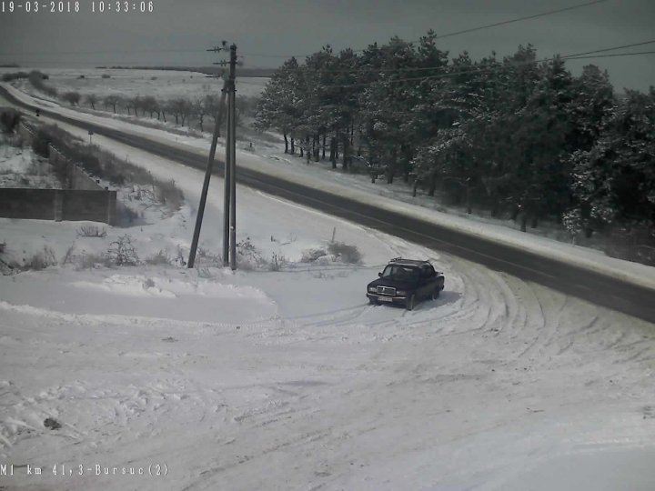 COD GALBEN DE VREME REA ÎN MOLDOVA! Cum se circulă pe drumurile din țară (GALERIE FOTO)