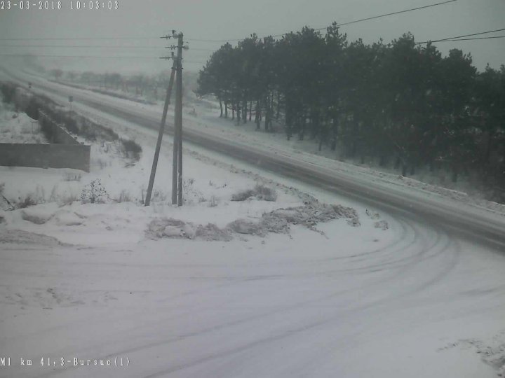 COD GALBEN DE VREME REA ÎN MOLDOVA! Zăpadă abundentă în sudul țării. Cum se circulă pe drumurile din țară (FOTO) 