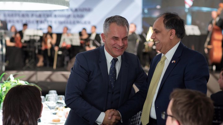 Vlad Plahotniuc s-a întâlnit la Chișinău cu oaspeți din Statele Unite ale Americii