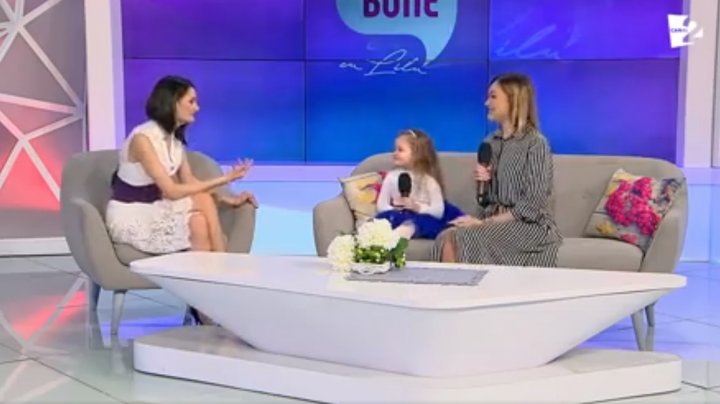 Păpuşa Sănduţa, în platoul emisiunii Vorbe bune cu Lilu. Detalii interesante din viaţa micuţei, Alexandra Ştefăneţ (VIDEO)