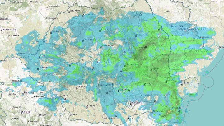 COD GALBEN DE VREME REA ÎN MOLDOVA! Zăpadă abundentă în sudul țării. Cum se circulă pe drumurile din țară (FOTO) 