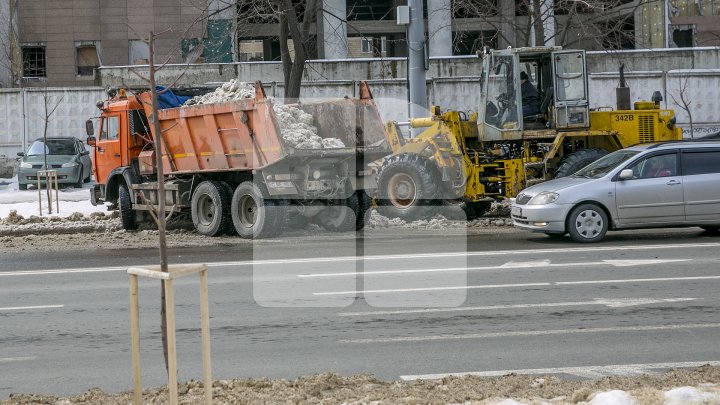 Primăria, în regim de lucru non-stop. Lucrările de deszăpezire continuă (FOTOREPORT)