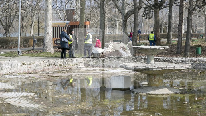 CURĂŢENIE LUNĂ ÎN CAPITALĂ! Zeci de mii de oameni s-au mobilizat şi au participat la acţiunile de salubrizare din oraş (FOTOREPORT)