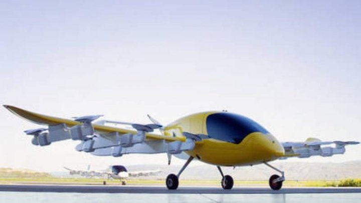 UIMITOR! Cum arată primul TAXI AERIAN electric care se pilotează singur (VIDEO)