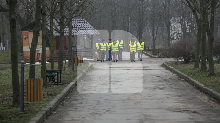 CURĂŢENIE LUNĂ ÎN CAPITALĂ! Zeci de mii de oameni s-au mobilizat şi au participat la acţiunile de salubrizare din oraş (FOTOREPORT)